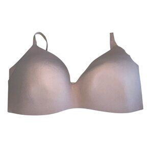 Knix Wing Woman Contour Bra Wireless SZ 8  Fits 40-42 D DD E Light Pink
